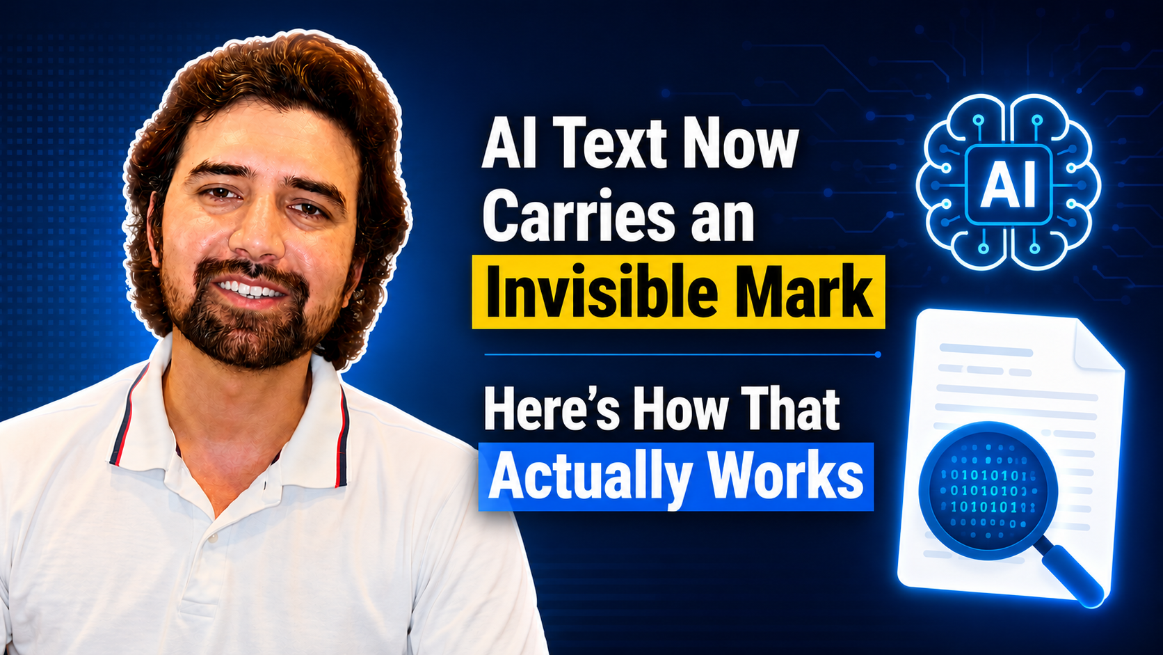 AI Text Now Carries an Invisible Mark. Here's How That Actually Works.